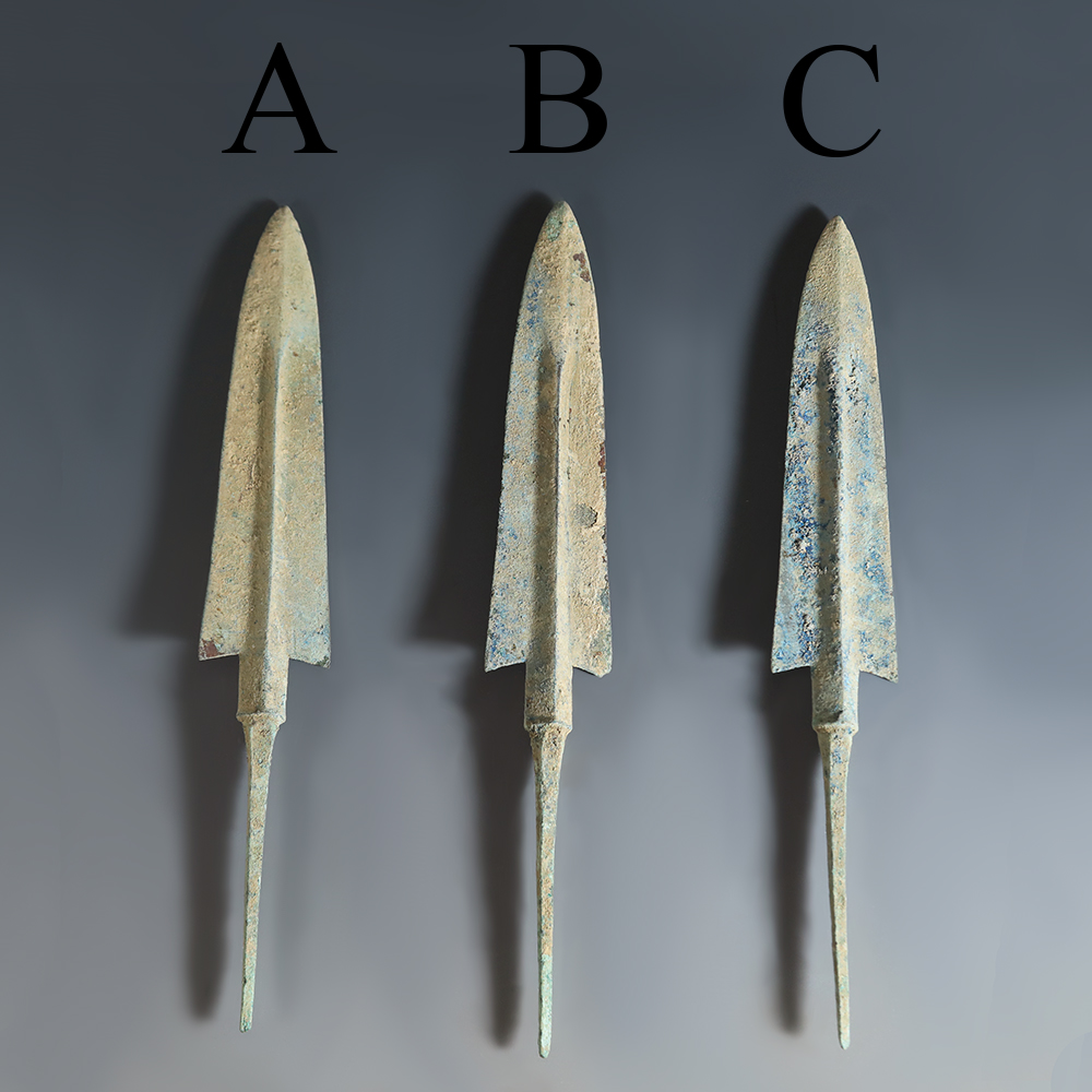 Selection of Luristan Bronze Arrowheads Selection of Luristan Bronze Arrowheads