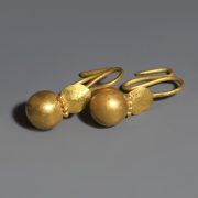 Small Roman Gold Earrings