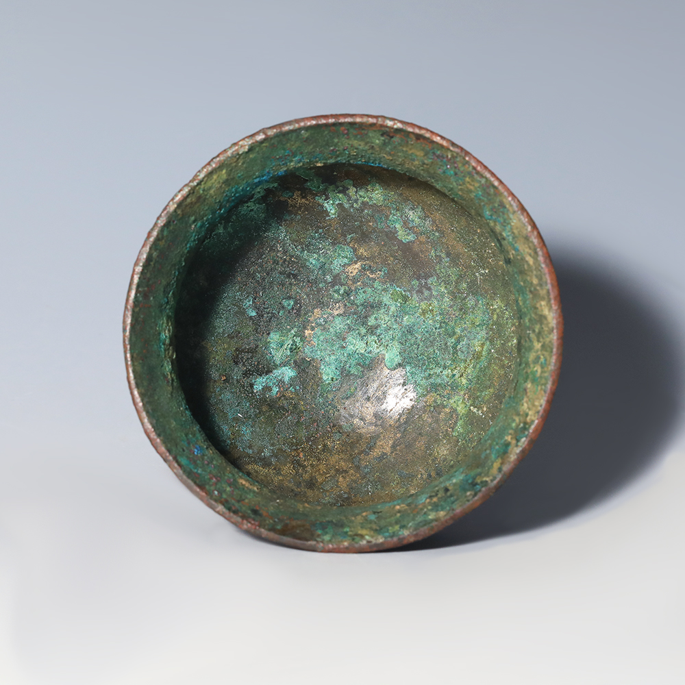 Luristan Bronze Carinated Bowl Luristan Bronze Carinated Bowl