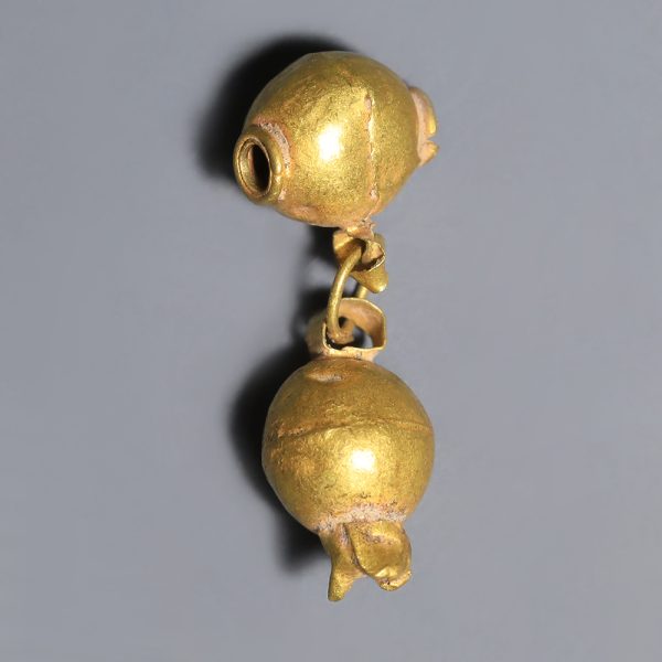 Ancient Greek Gold Pomegranate Pendant