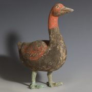 Han Dynasty Terracotta Duck Statuette