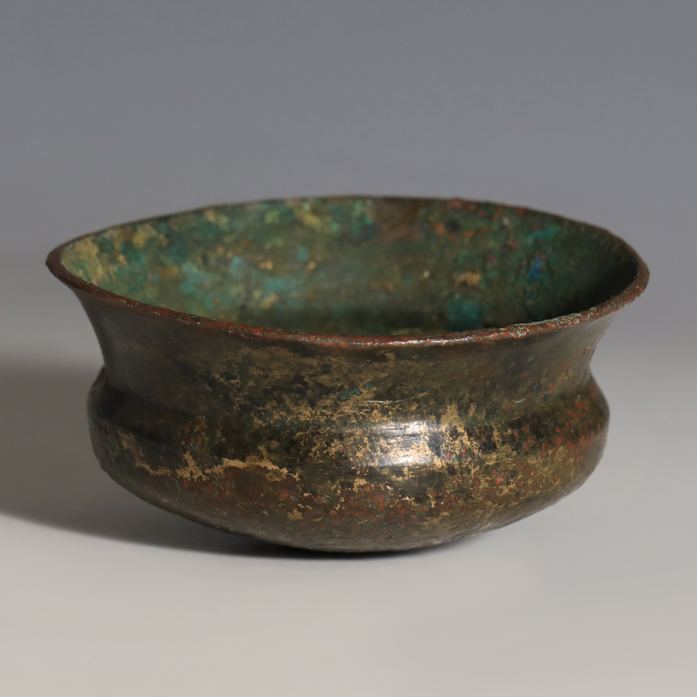 Luristan Bronze Carinated Bowl Luristan Bronze Carinated Bowl