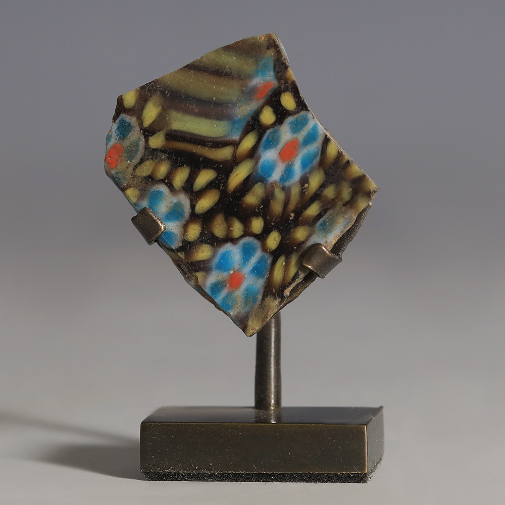 Romano-Egyptian Millefiori Glass Fragment Romano-Egyptian Millefiori Glass Fragment