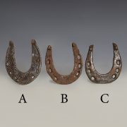Selection of Ancient Roman Iron Horseshoes