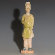 Tang Dynasty Glazed Attendant