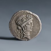 Julius Caesar Silver Denarius