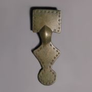 Anglo-Saxon Bronze Small-Long Brooch with Dot Decoration