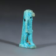Egyptian Turquoise Faience Amulet of Thoth