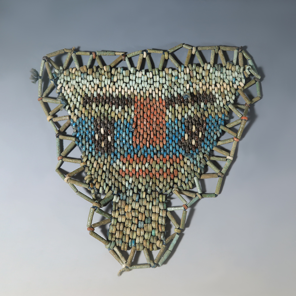 Ancient Egyptian Faience Mummy Mask Ancient Egyptian Faience Mummy Mask