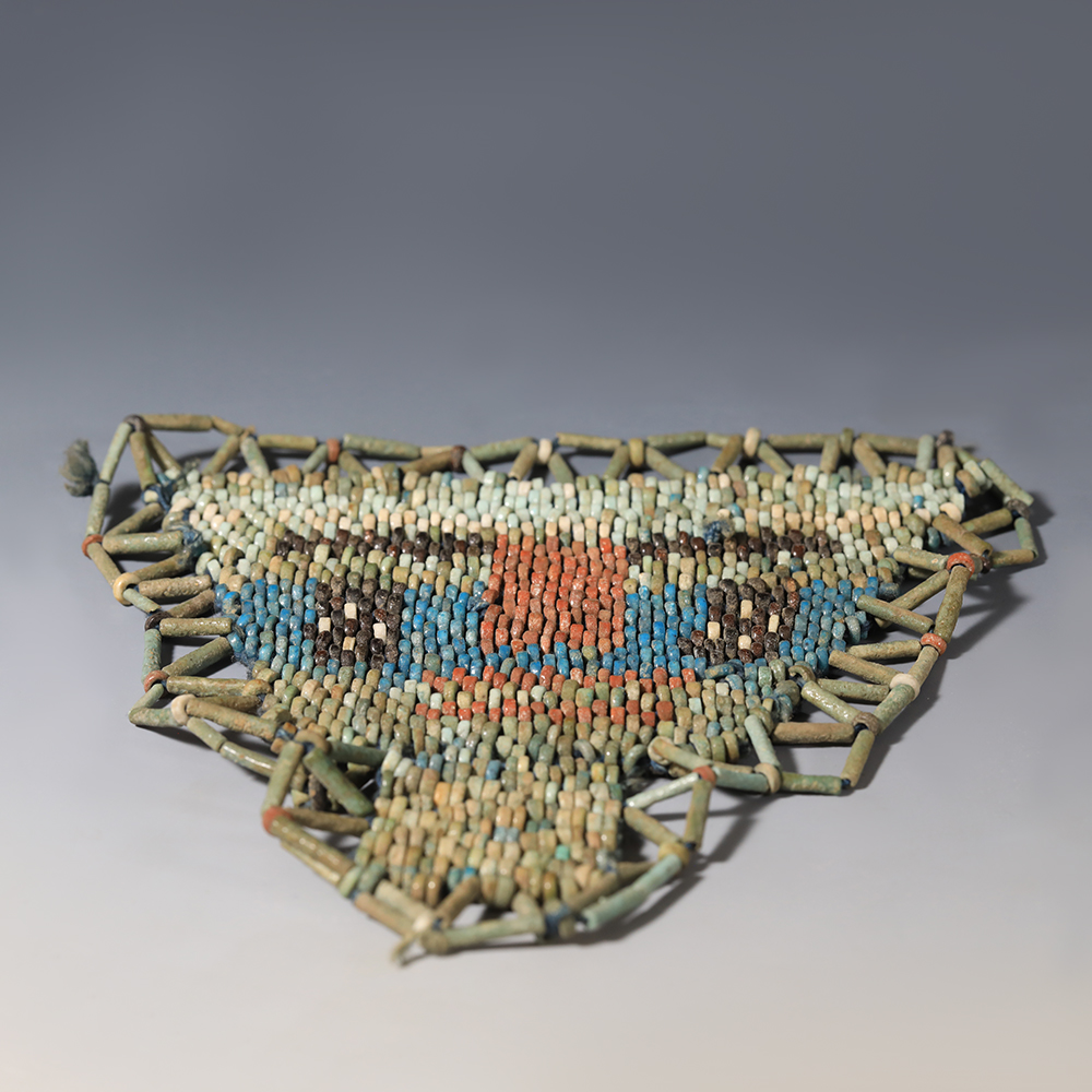 Ancient Egyptian Faience Mummy Mask Ancient Egyptian Faience Mummy Mask