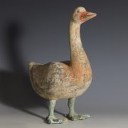 Han Dynasty Terracotta Duck Statuette