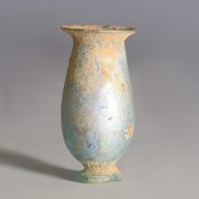 Miniature Roman Pale Blue Glass Beaker