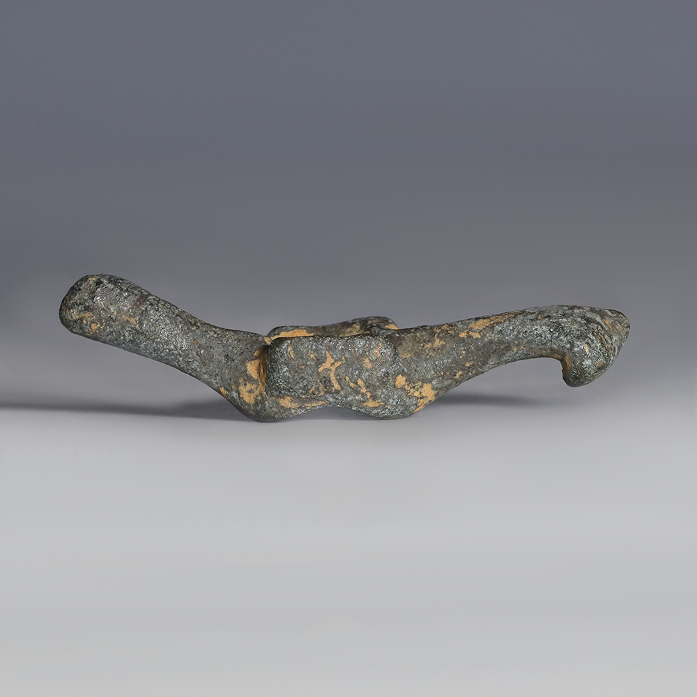 Roman Bronze Phallic Amulet Roman Bronze Phallic Amulet