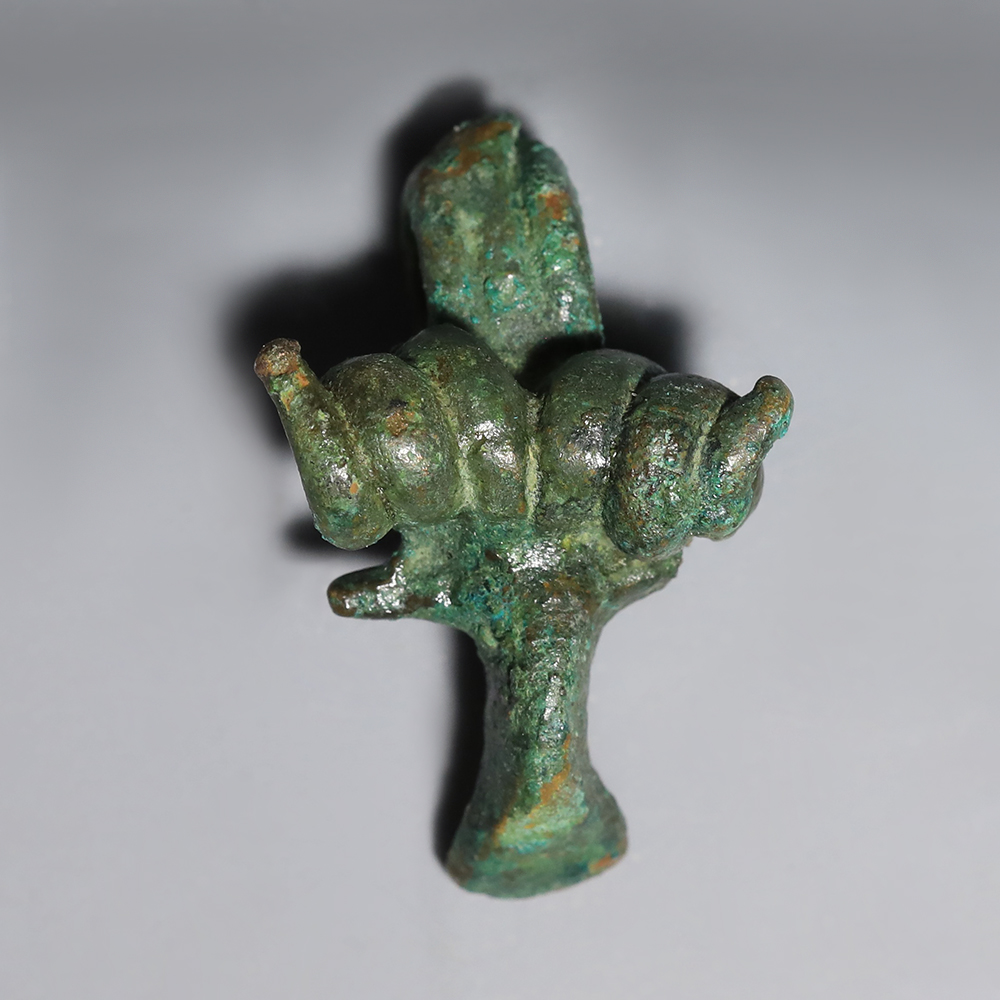 Selection of Bronze Age Bronze Ram-Head Pendants Selection of Bronze Age Bronze Ram-Head Pendants