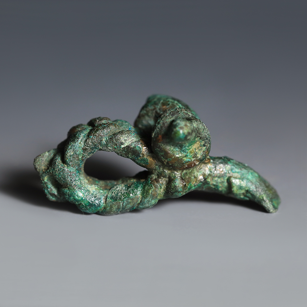 Selection of Bronze Age Bronze Ram-Head Pendants Selection of Bronze Age Bronze Ram-Head Pendants