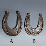 Selection of Large Ancient Roman Iron Horse Shoes
