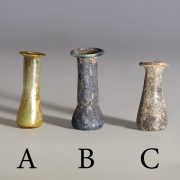 Selection of Miniature Roman Glass Unguentaria