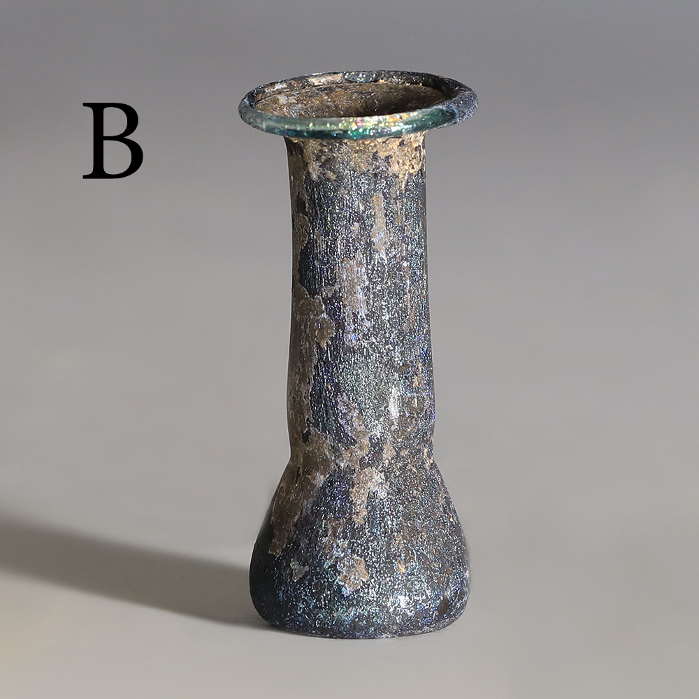 Selection of Miniature Roman Glass Unguentaria Selection of Miniature Roman Glass Unguentaria