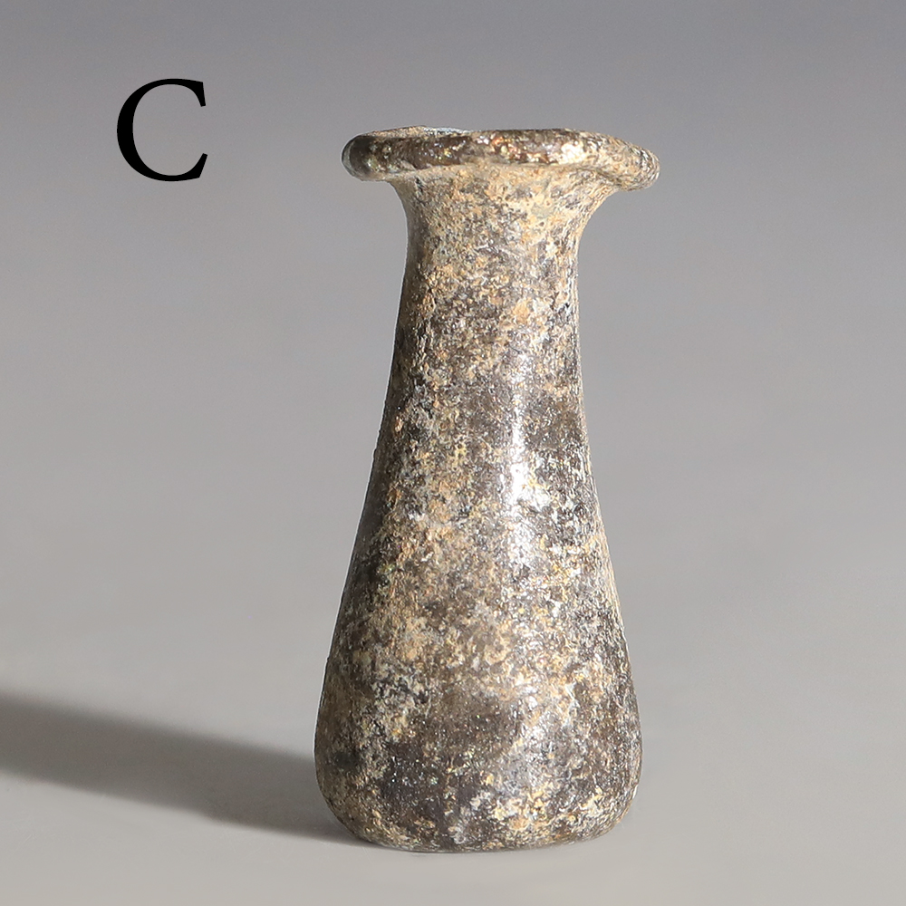 Selection of Miniature Roman Glass Unguentaria Selection of Miniature Roman Glass Unguentaria