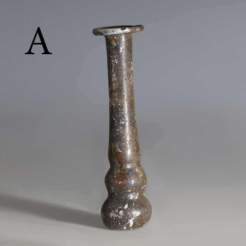 Selection of Roman Glass Unguentaria Selection of Roman Glass Unguentaria