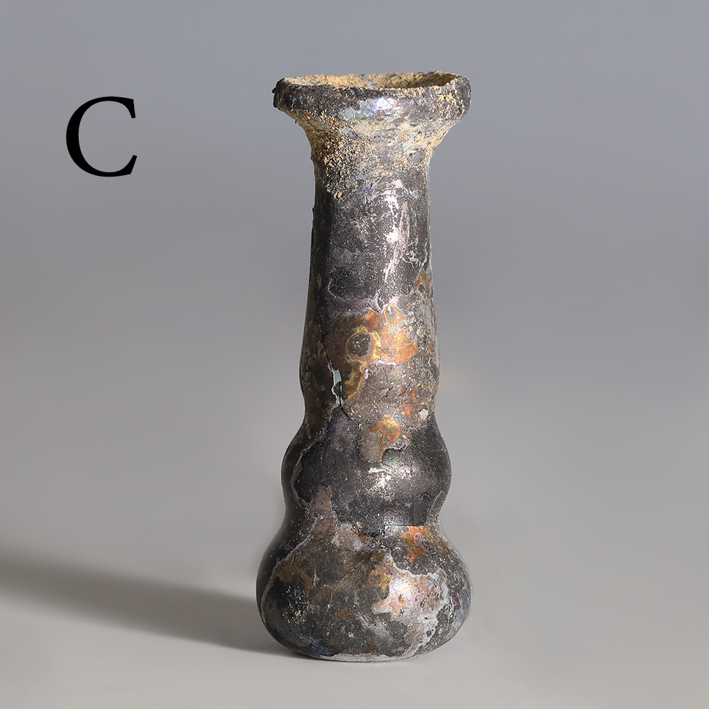 Selection of Roman Glass Unguentaria Selection of Roman Glass Unguentaria