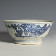 Tek Sing Bowl with Landscape Scene
