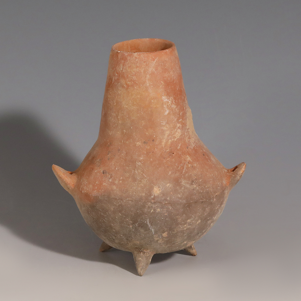 Amlash Terracotta Beaker with Lug Handles Amlash Terracotta Beaker with Lug Handles