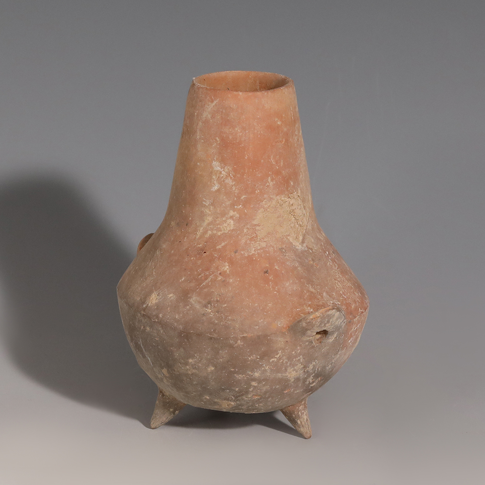 Amlash Terracotta Beaker with Lug Handles Amlash Terracotta Beaker with Lug Handles