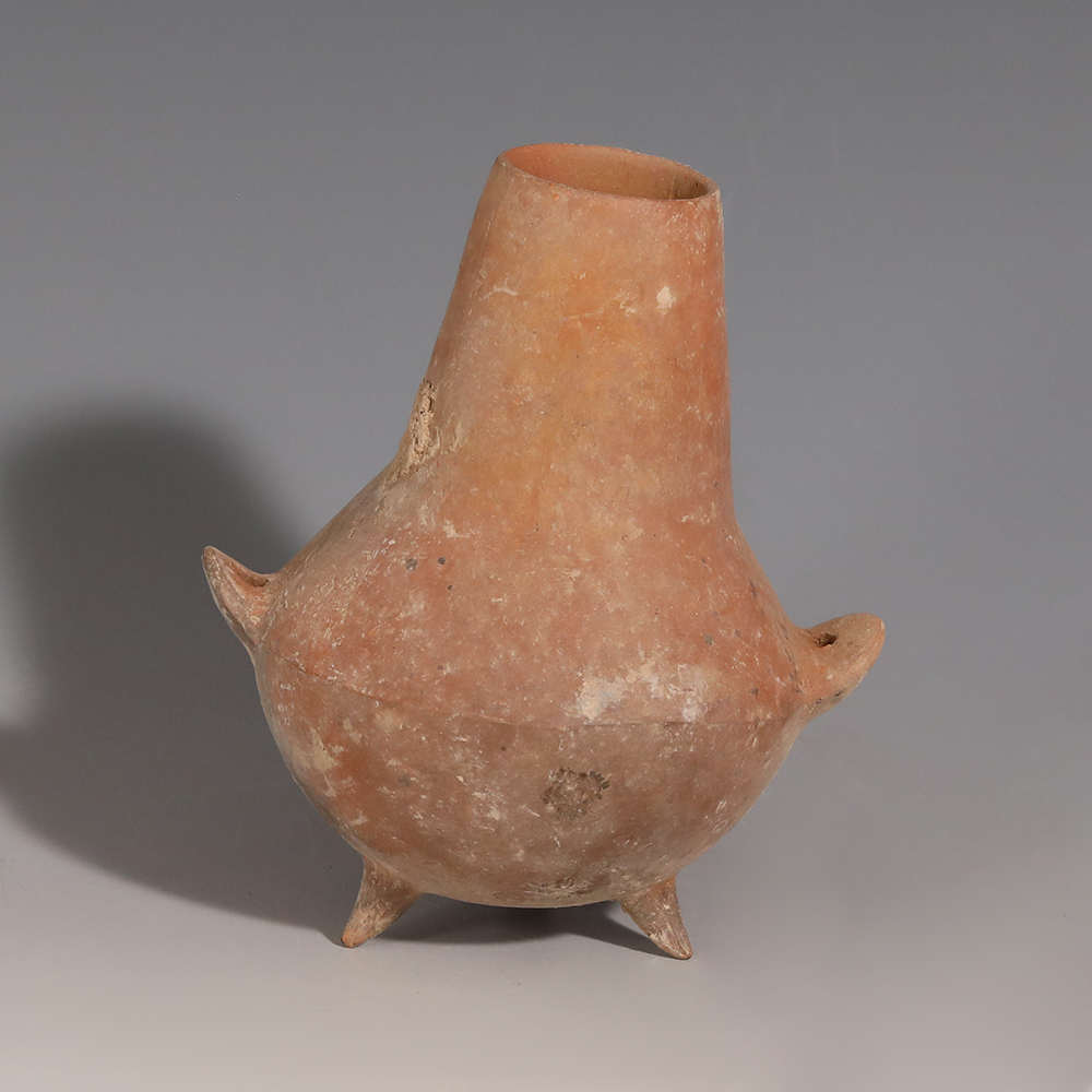 Amlash Terracotta Beaker with Lug Handles Amlash Terracotta Beaker with Lug Handles