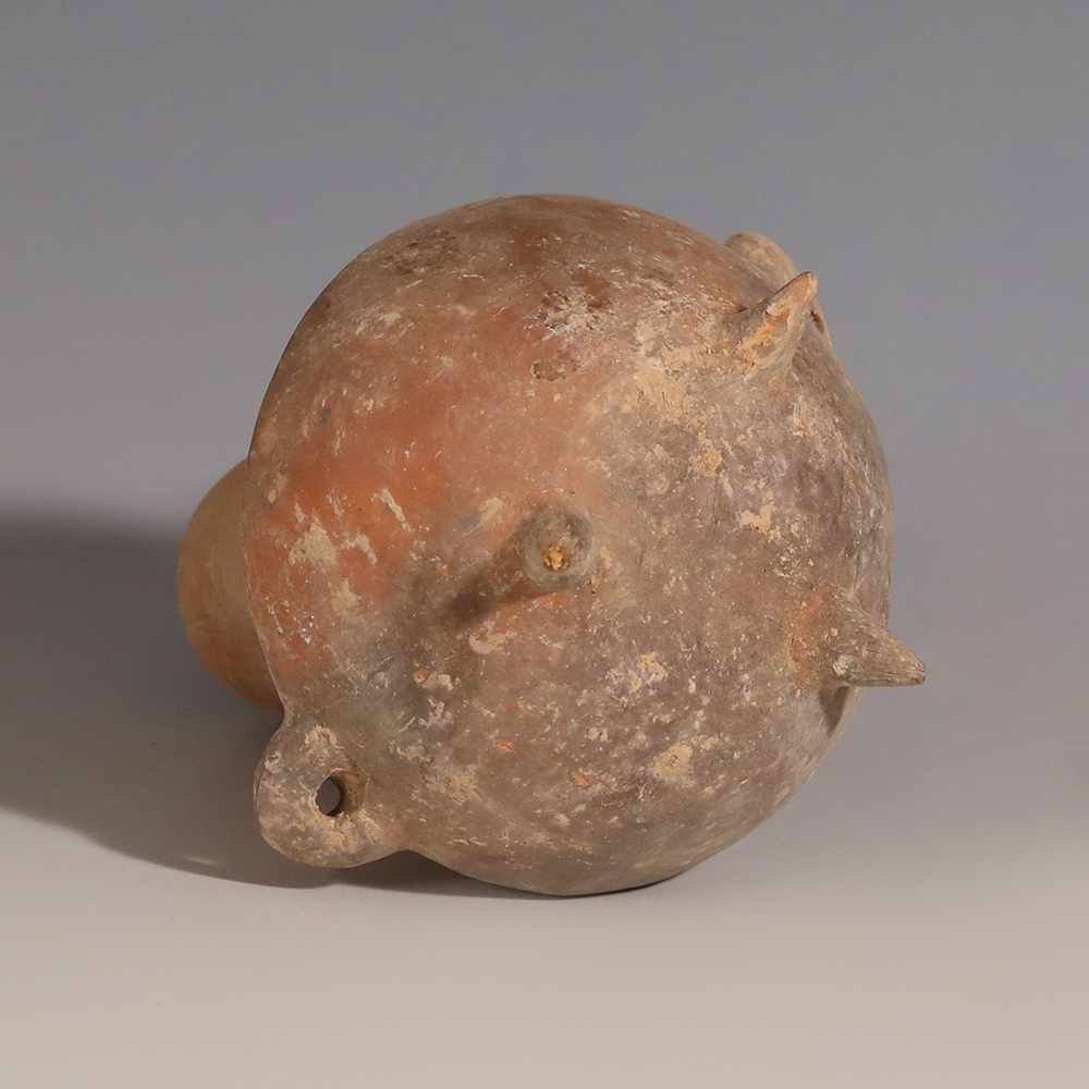 Amlash Terracotta Beaker with Lug Handles Amlash Terracotta Beaker with Lug Handles