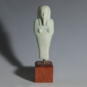 Ancient Egyptian Turquoise Faience Ushabti