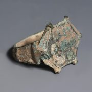 Bactrian Bronze Hexagonal Ring