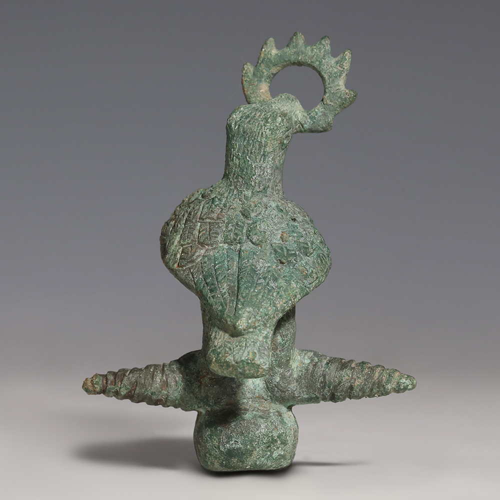 Roman Bronze Eagle & Wreath Finial Roman Bronze Eagle & Wreath Finial