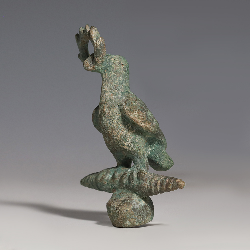 Roman Bronze Eagle & Wreath Finial Roman Bronze Eagle & Wreath Finial