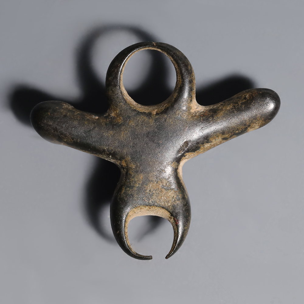 Roman Bronze Phallic Amulet Roman Bronze Phallic Amulet