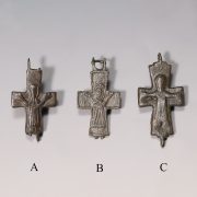 Selection of Byzantine Bronze Reliquary Crosses