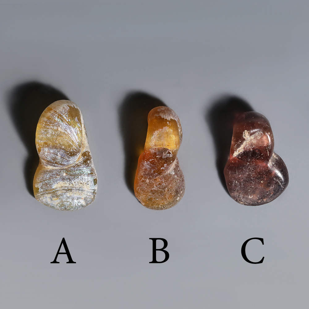 Selection of Roman Glass Circular Pendants Selection of Roman Glass Circular Pendants