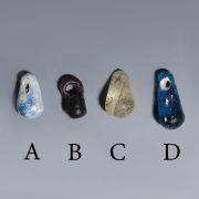 Selection of Roman Glass Pendants