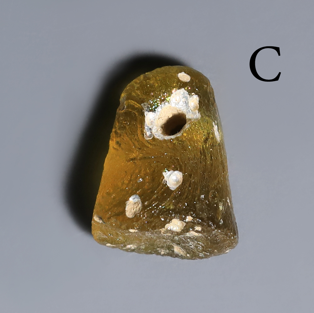 Selection of Roman Glass Pendants Selection of Roman Glass Pendants