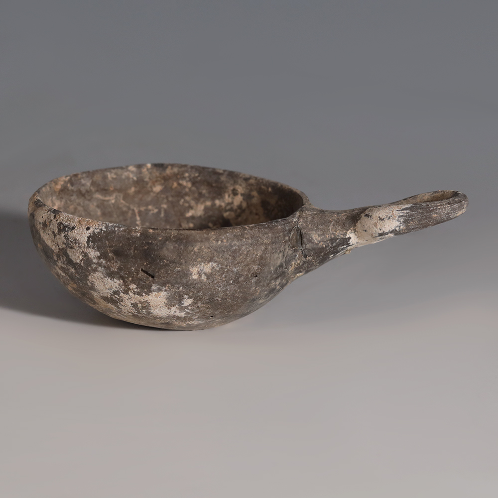 Amlash Gray Ware Miniature Cup with Handle Amlash Gray Ware Miniature Cup with Handle