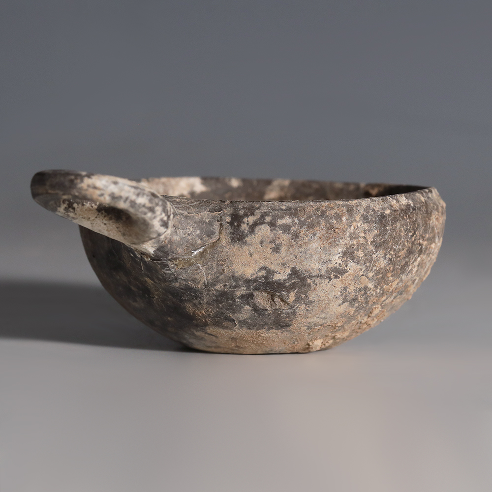 Amlash Gray Ware Miniature Cup with Handle Amlash Gray Ware Miniature Cup with Handle