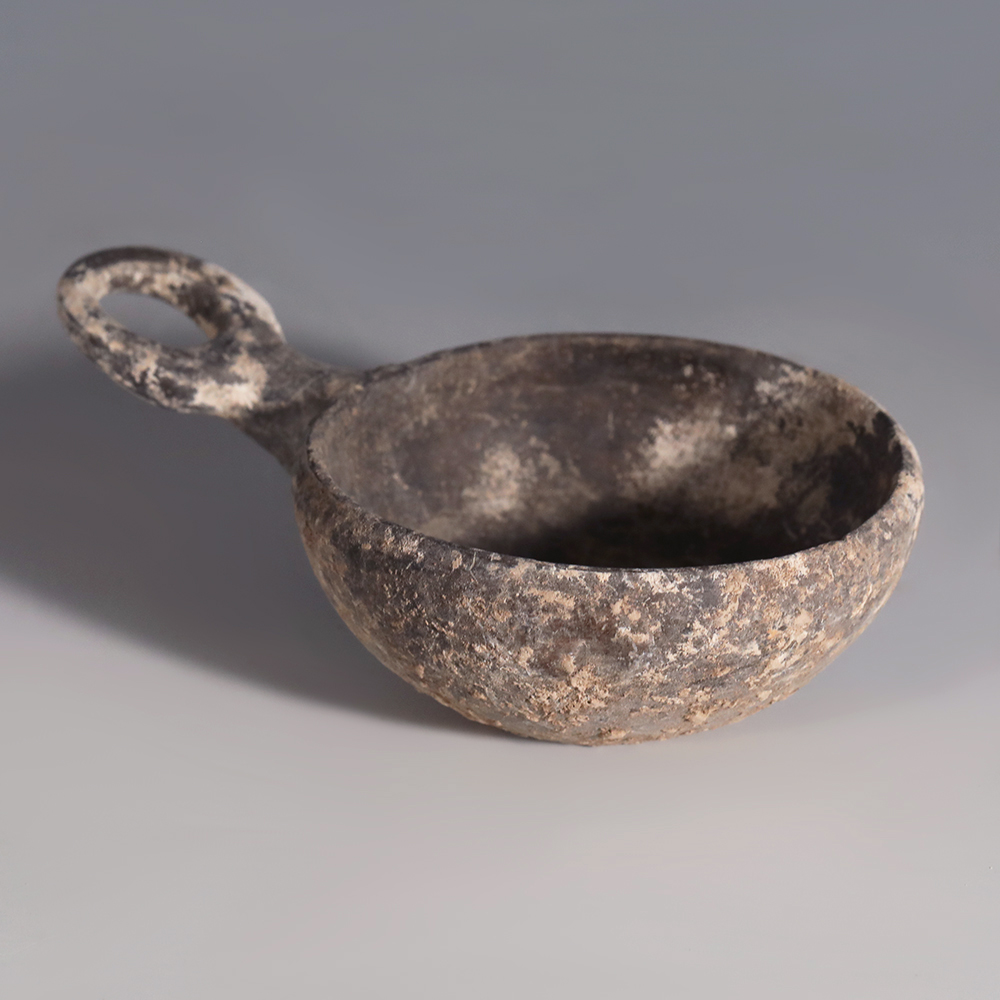 Amlash Gray Ware Miniature Cup with Handle Amlash Gray Ware Miniature Cup with Handle