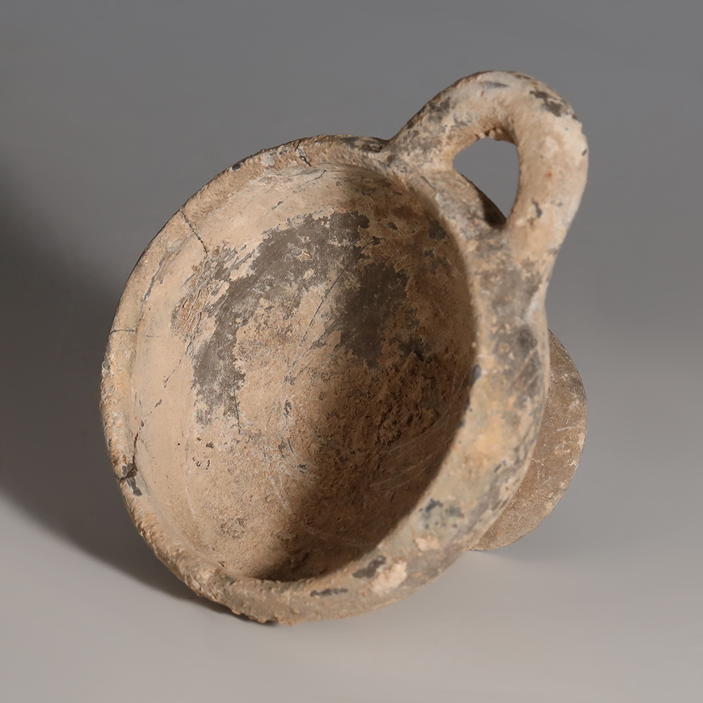 Amlash Gray Ware Miniature Footed Cup Amlash Gray Ware Miniature Footed Cup