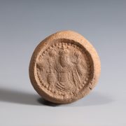 Byzantine Terracotta Pilgrim’s Token of Saint Symeon the Stylite
