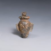 Egyptian Black Hardstone Heart Ib Amulet