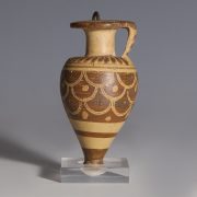 Etruscan-Corinthian Terracotta Aryballos
