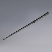 Luristan Pierced Bronze Dress Pin