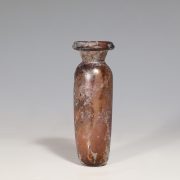 Roman Aubergine Glass Bottle