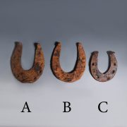Selection of Ancient Roman Iron Horseshoes